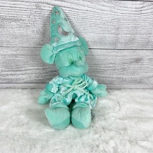 Disney Ink & Paint Series 2 Aquamarine Sorcerer Mickey Mouse Plush